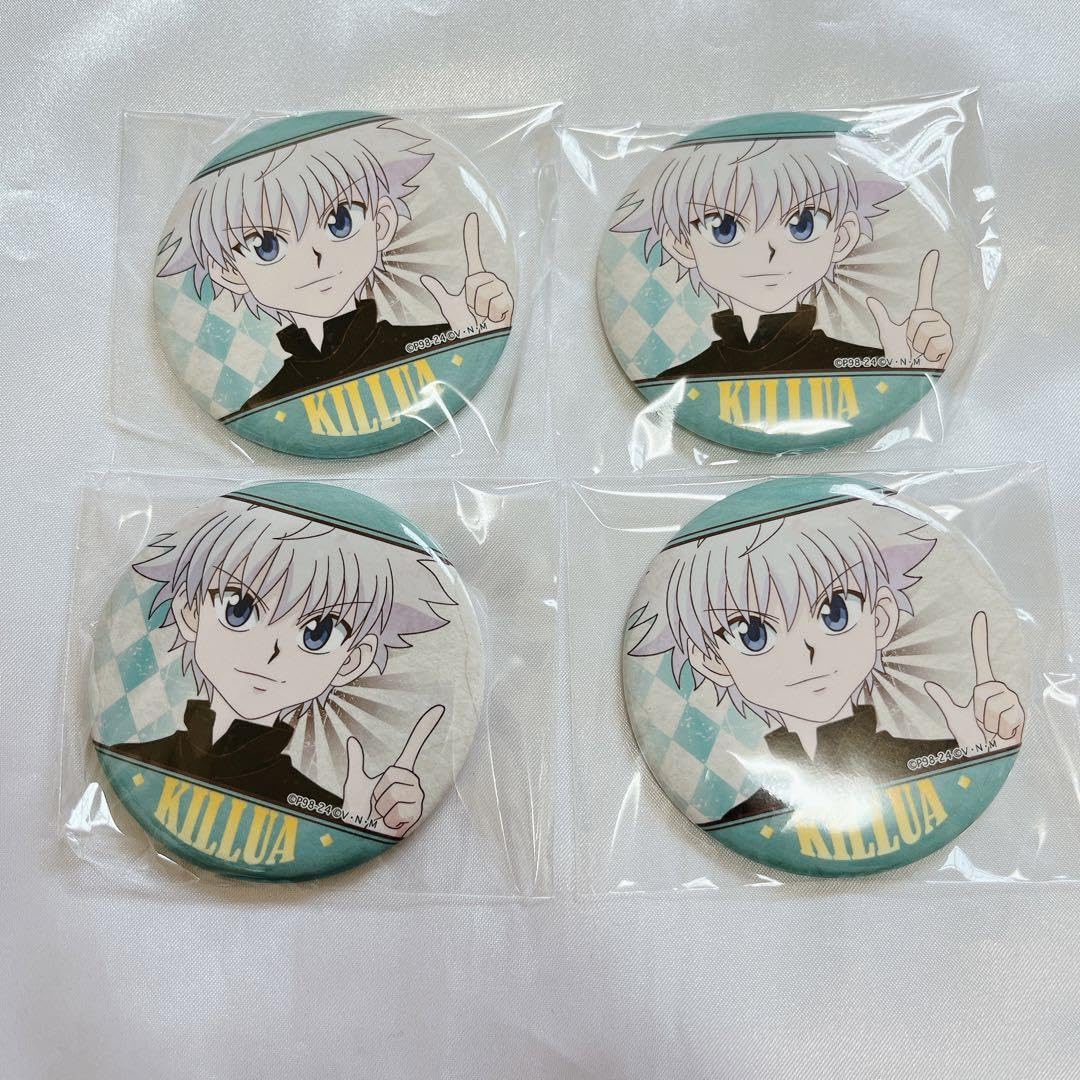 キルア　ヴィンテージ缶バッジ HUNTER×HUNTER ハンターハンター ヴィンテージ 缶バッジ キルア